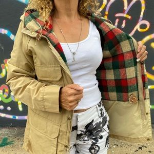 Vtg WoolRich parka jacket